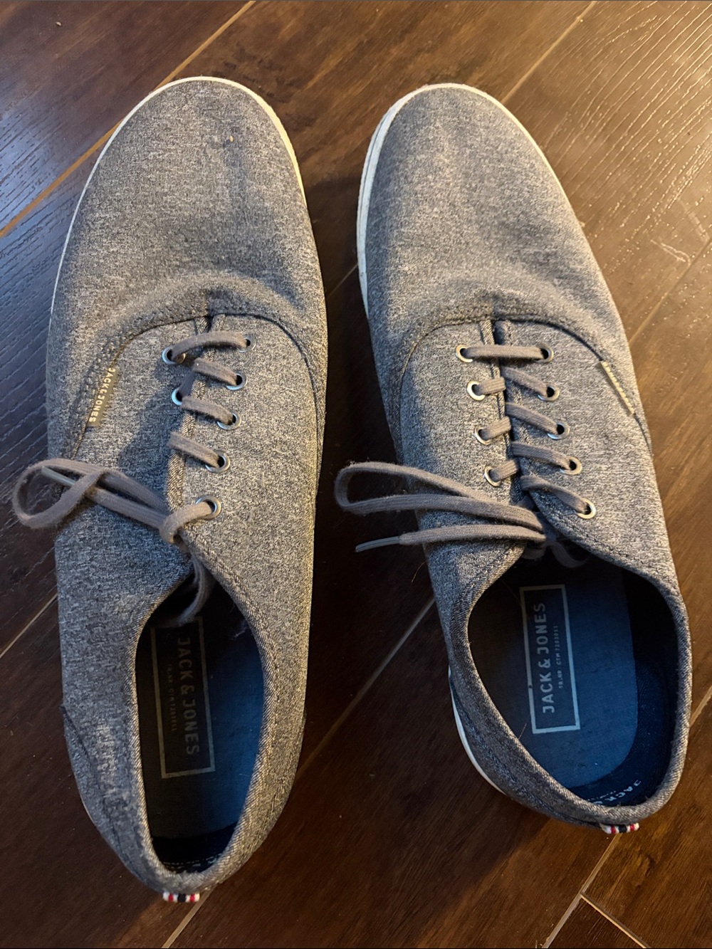 Jack and jones grey men's shoes size 13